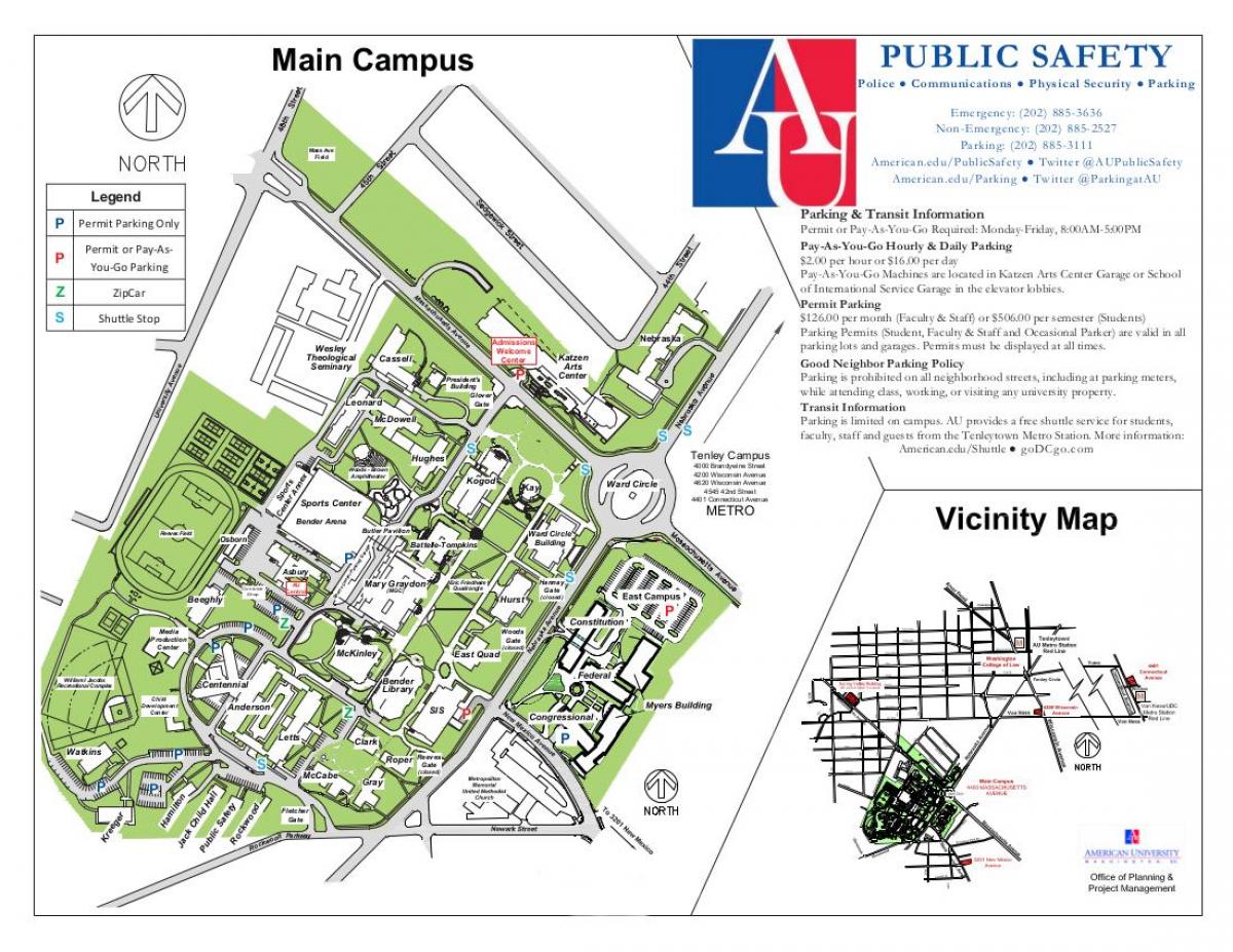 harta ua campus