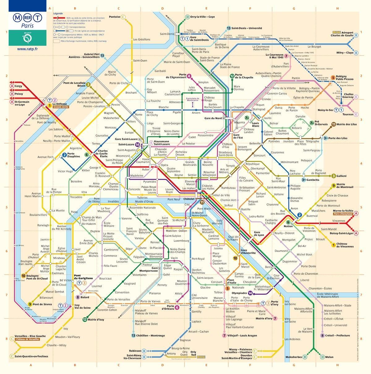 washington dc metro hartă cu străzi