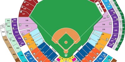 Washington nationals stadion hartă