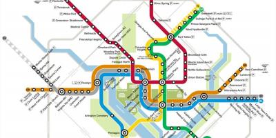 Dc harta metrou 2015