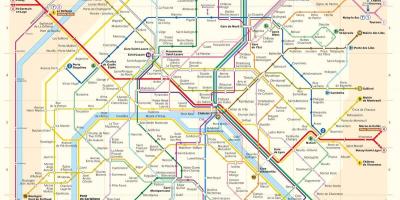 Washington dc metro hartă cu străzi