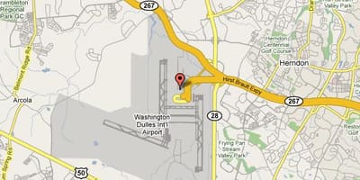 Harta dulles zona