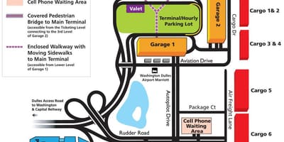 Harta dulles airport area
